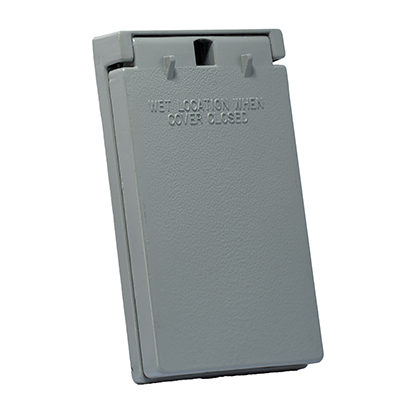 Placa Intemperie Metal 1C-GV