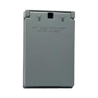 Placa Intemperie Metal 1C-GV