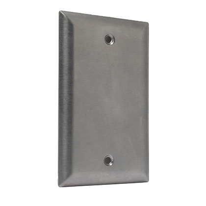 Placa Ciega Acero Inoxidable 9715