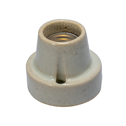 Portalamparas Cerámica Blanca E27