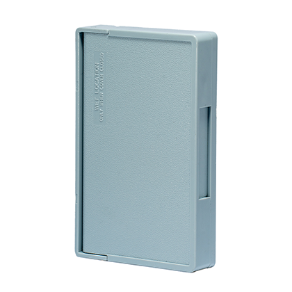 Placa Intemperie Plástica Contacto Doble